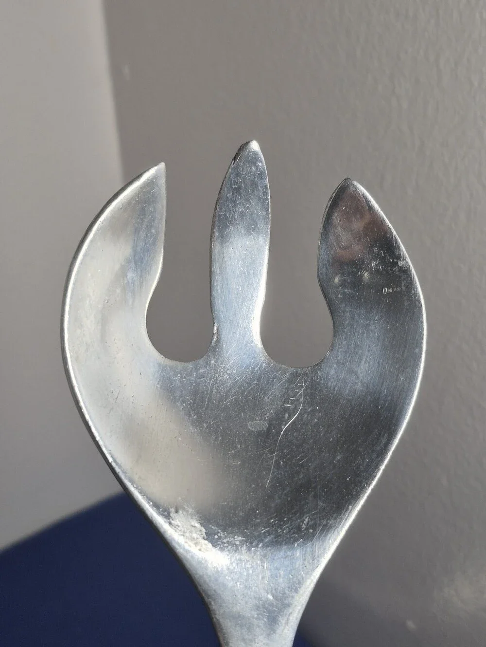 Vintage Arthur Court Aluminum Mariposa Salad Serving Set Fork & Spoon